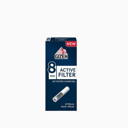 ก้นกรอง Gizeh Active Charcoal filters 8 mm10's
