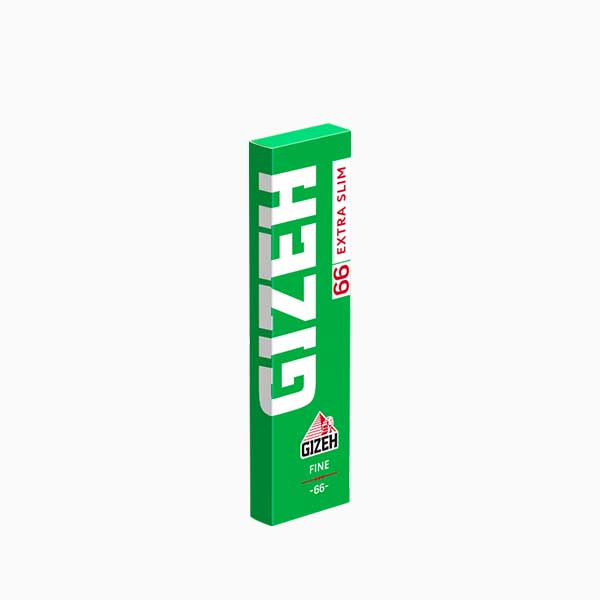 กระดาษมวน GIZEH Extra Slim Green