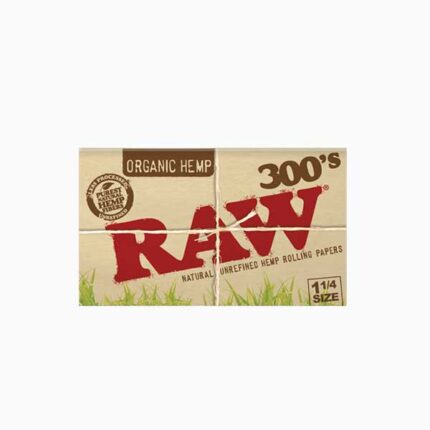 กระดาษมวน RAW Organic 1 1/4 300's