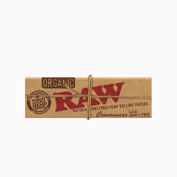 กระดาษมวน RAW Organic Connoisseur 1 1/4