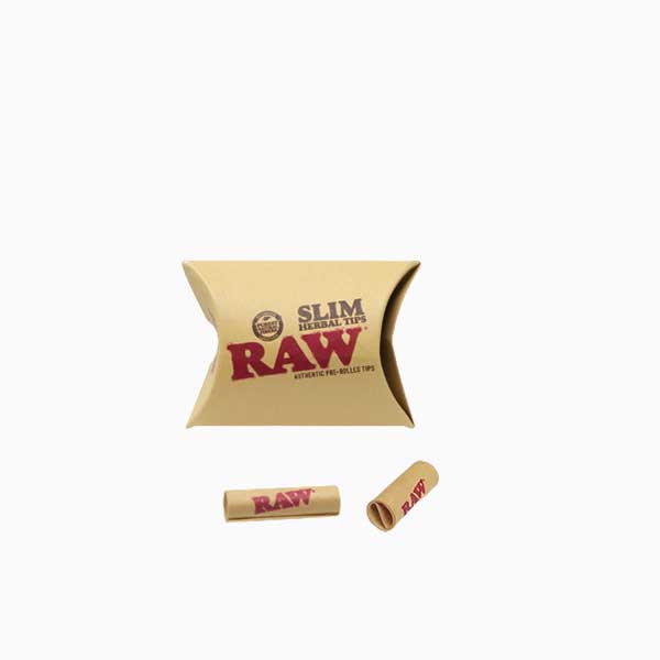 RAW Pre Rolled Slim Tips