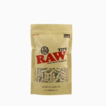 RAW Pre Rolled Tips Bag 200's