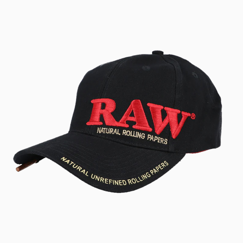 หมวก RAW Poker Hat Black Red Logo