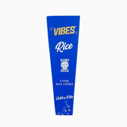 กระดาษมวน VIBES RICE BLUE CONE KSS