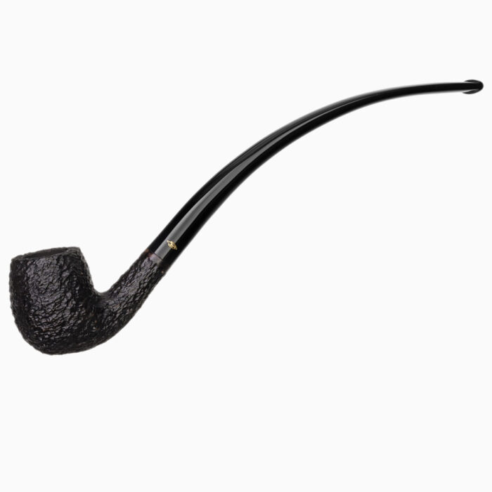 ไปป์ SAVINELLI CHURCHWARDEN BLACK RUSTICATED 601 6mm
