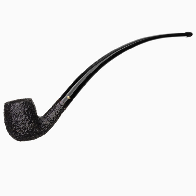 ไปป์ SAVINELLI CHURCHWARDEN BLACK RUSTICATED 601 6mm