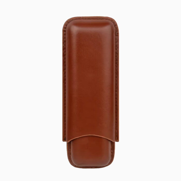 ที่ใส่ซิการ์ Cigar Case for 2 Brown (น้ำตาล)