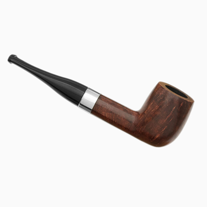 ไปป์ PETERSON ARAN SMOOTH NICKEL MOUNTED X105 FISHTAIL