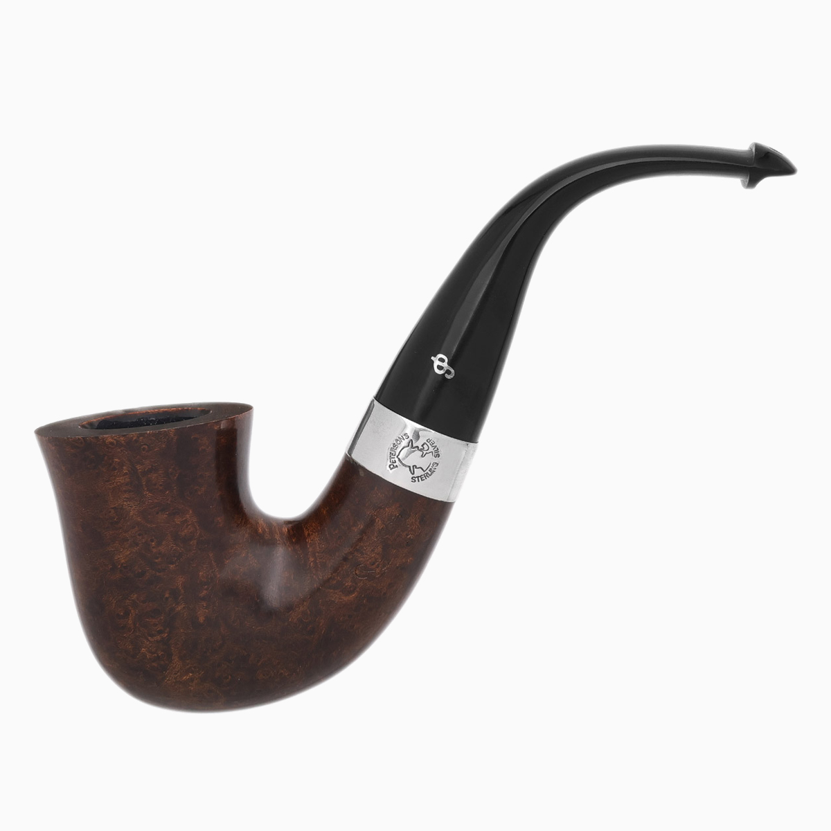 ไปป์ PETERSON SHERLOCK HOLMES DARK SMOOTH ORIGINAL P-LIP