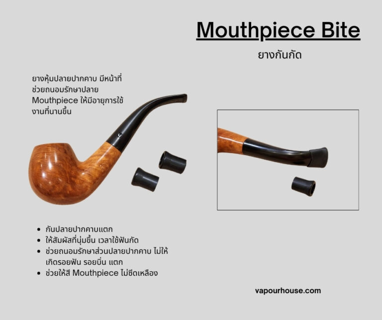 8.) ยางกันกัด (Mouthpiece Bites)