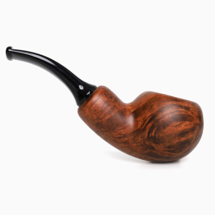ไปป์ Chacom Brown Matte Bent Apple Reverse Calabash