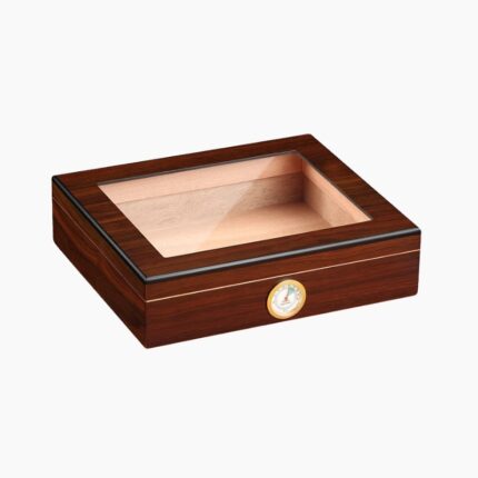 กล่องเก็บซิการ์ Vintage Glass Top Humidor