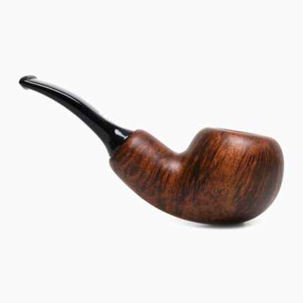 Chacom Brown Matte Bent Apple Reverse Calabash