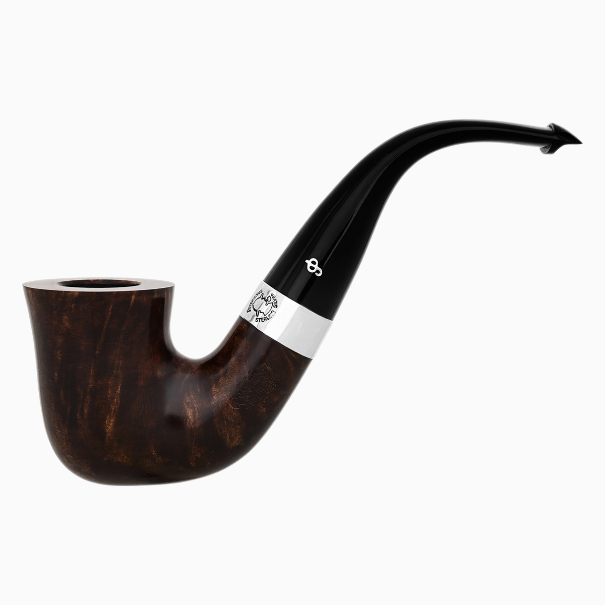 ไปป์ PETERSON SHERLOCK HOLMES DARK SMOOTH ORIGINAL P-LIP