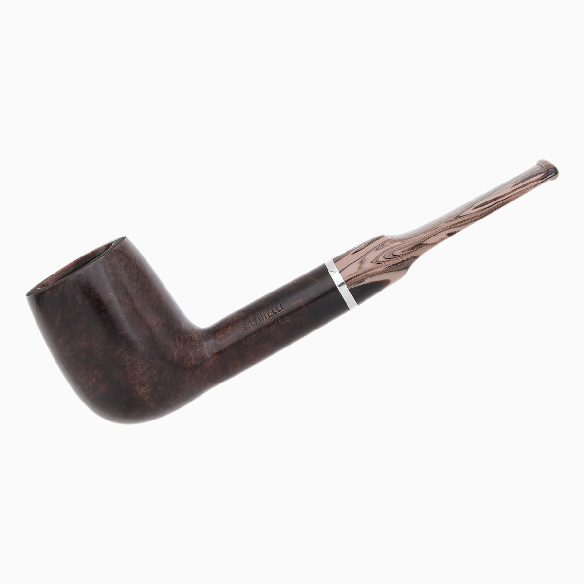 ไปป์ SAVINELLI MORELLINA SMOOTH BROWN 114KS 6MM