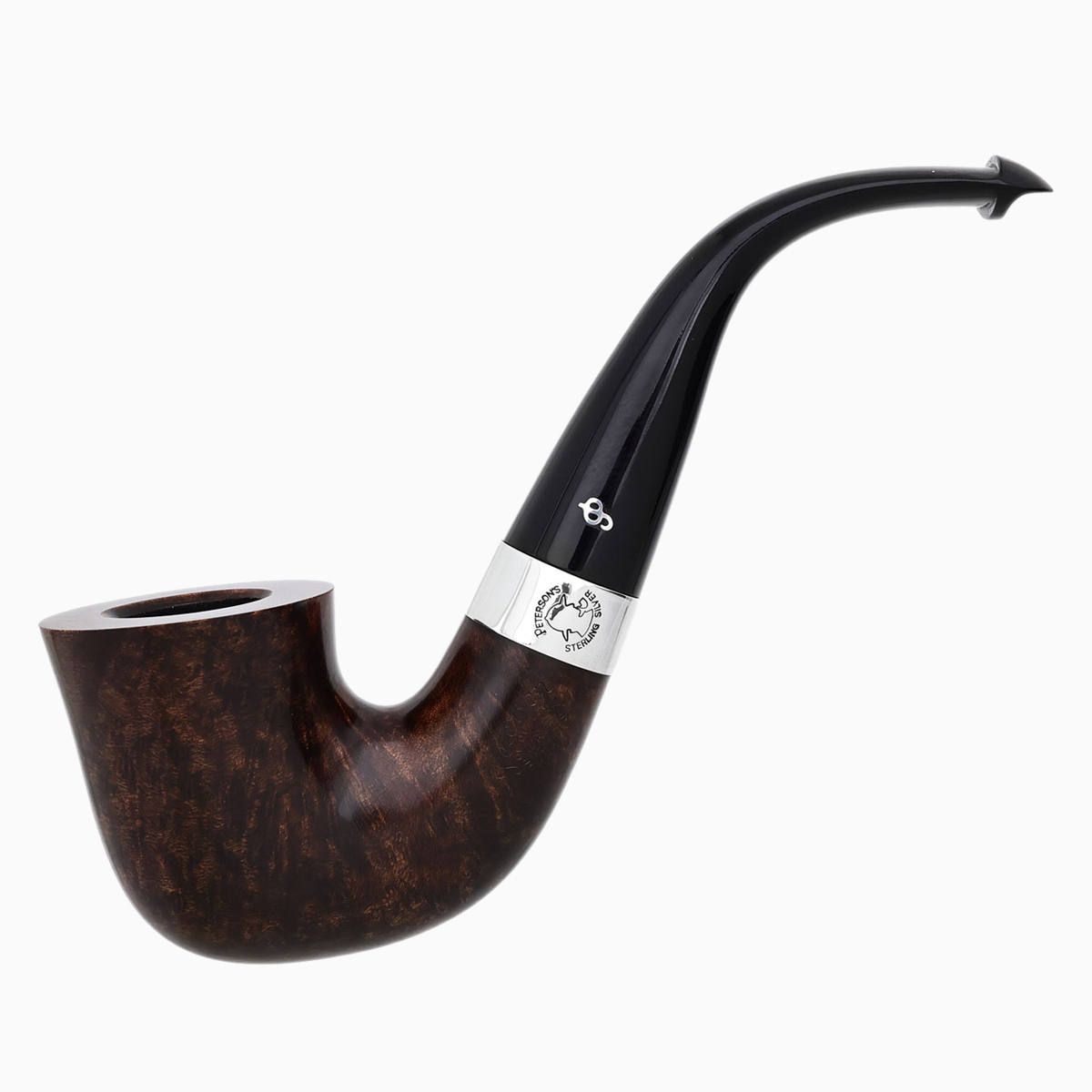 ไปป์ PETERSON SHERLOCK HOLMES DARK SMOOTH ORIGINAL P-LIP