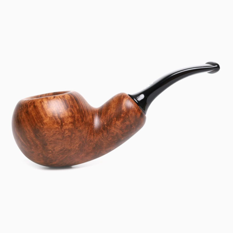 ไปป์ Chacom Brown Matte Bent Apple Reverse Calabash