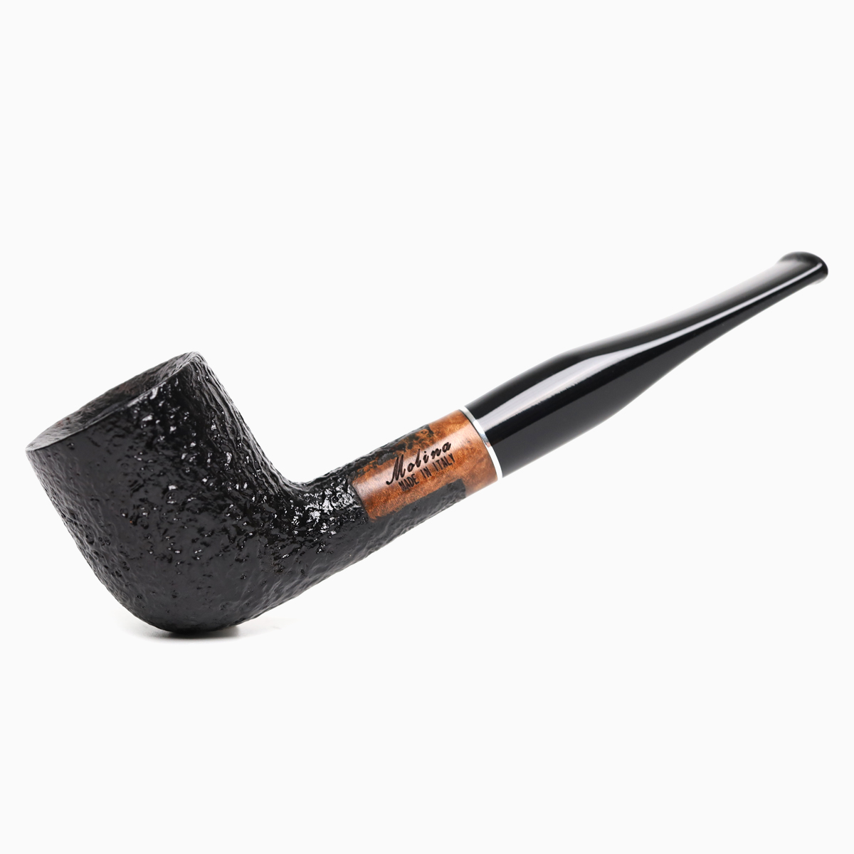 ไปป์ Molina Starter Kit Sandblasted Brown Billiard 9mm