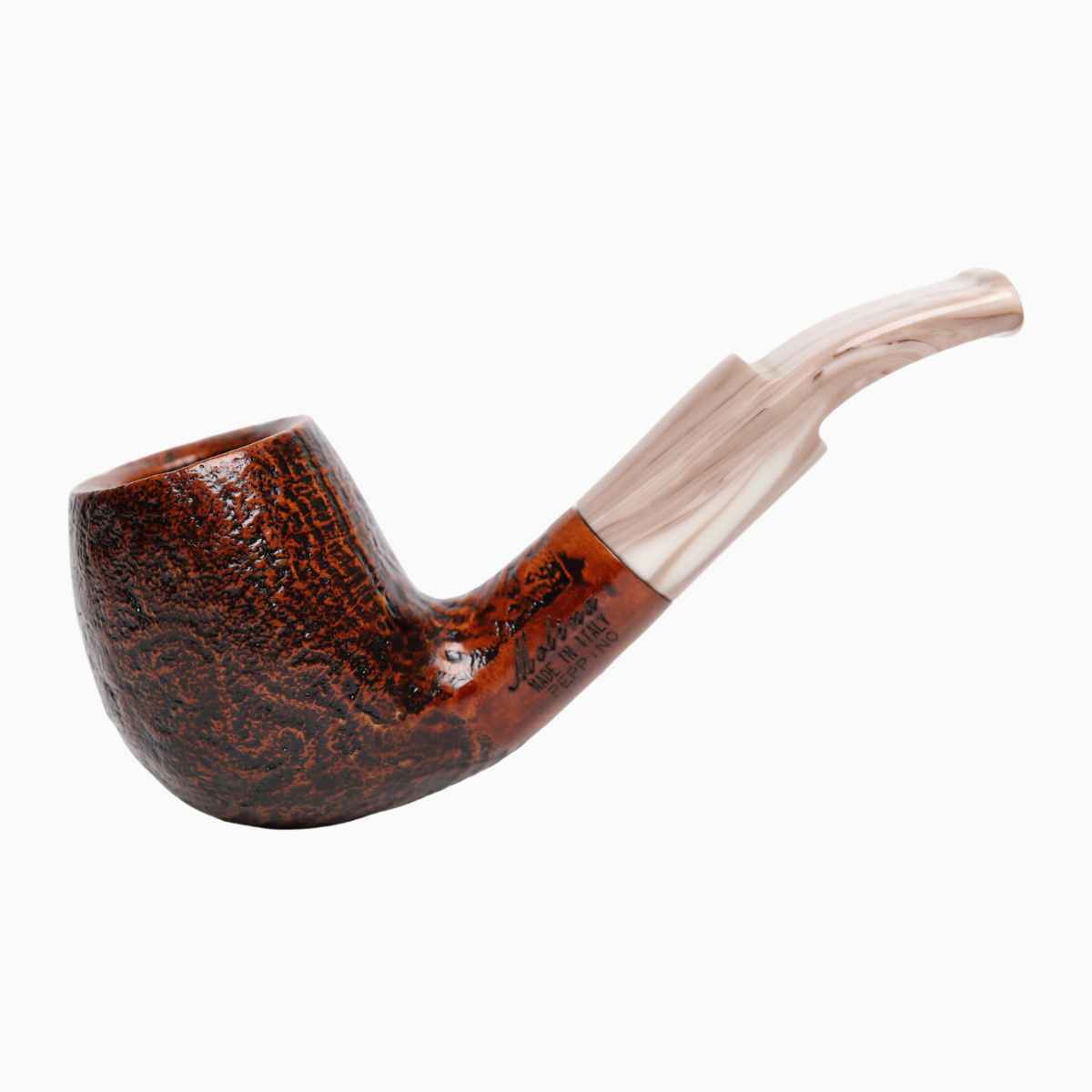 ไปป์ Molina Peppino Sandblasted Brown ZR 9mm ไปป์ Molina Peppino Sandblasted Brown ZR 9mm